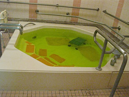 一般浴の浴槽写真